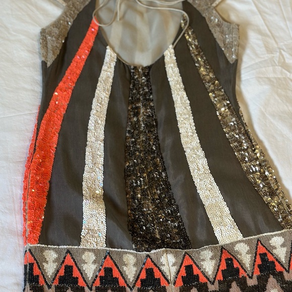 All Saints Aztec Dazzle Spitalfields sequin dress - Picture 5 of 6